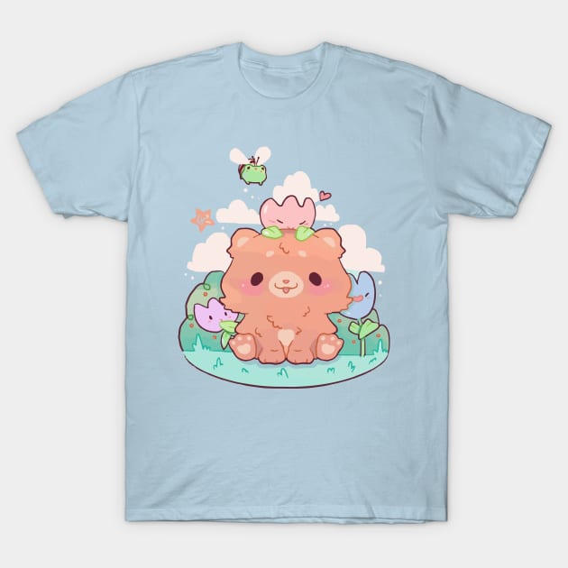 Cute Bear T-Shirt by ly.s_art